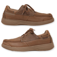 Orthofeet Lace-Up Men's Casual Shoes