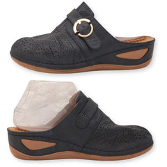 Alicegana Breathable Wedge Mules
