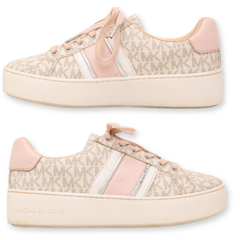 Michael Kors Poppy Logo Stripe Sneakers