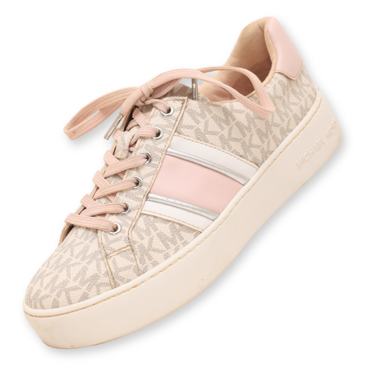 Michael Kors Poppy Logo Stripe Sneakers