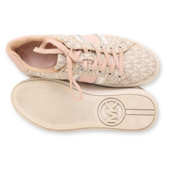 Michael Kors Poppy Logo Stripe Sneakers