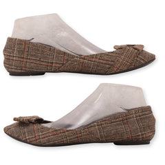 Kelly & Katie plaid ballet flats