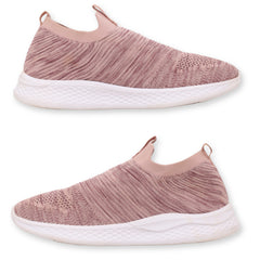 CUSHIONAIRE Women's Dustin Stretch Knit Slip on Sneaker
