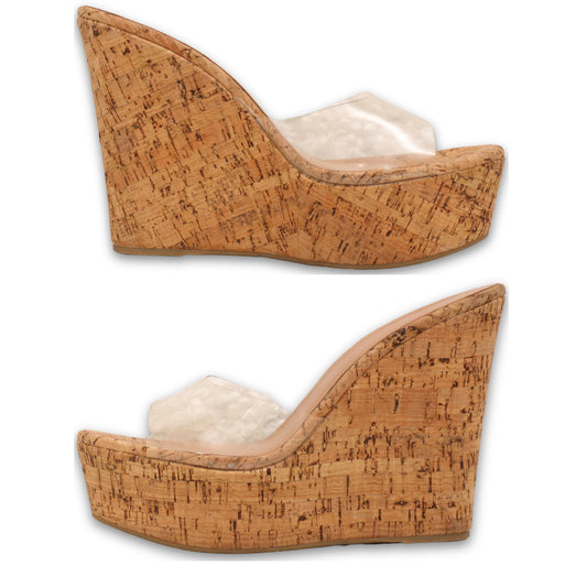 Bam Boo Transparent Wood Grain Wedges