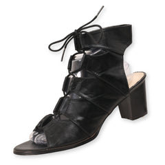 FIRENZE LaceUp Block Heels