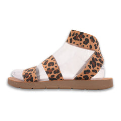 Indego Printed Strap Sandals