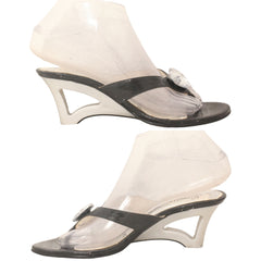 Moda Rosetty Flip Flop Heels Sandals