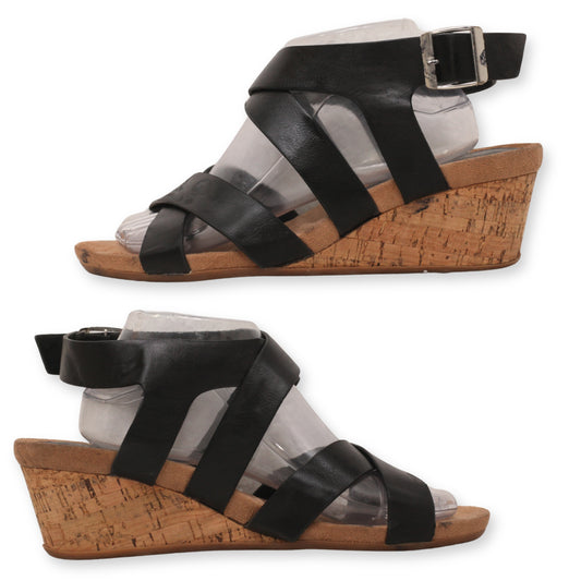 Wedge vegan leather Heel by "diba"