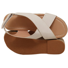 Women's Cross Strap Wedge Sandal