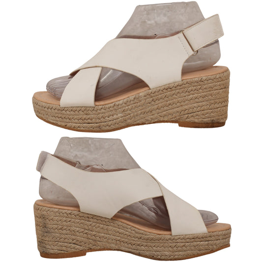 Women's Cross Strap Wedge Sandal