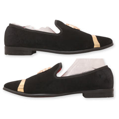 Elanroman Men's Velvet Loafer