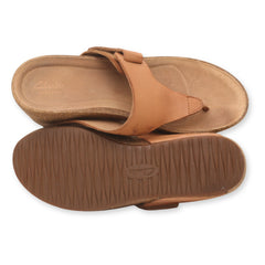 Clarks Women's T-Strap Heel Sandal