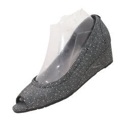 Clarks Vendra Daisy peep-toe wedge pump