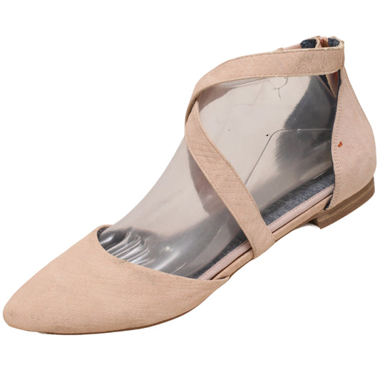 Dr. Scholl's Pointed Toe Criss-Cross Strap Pumps
