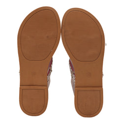 Women's Butterfly Strap Flat Slipper