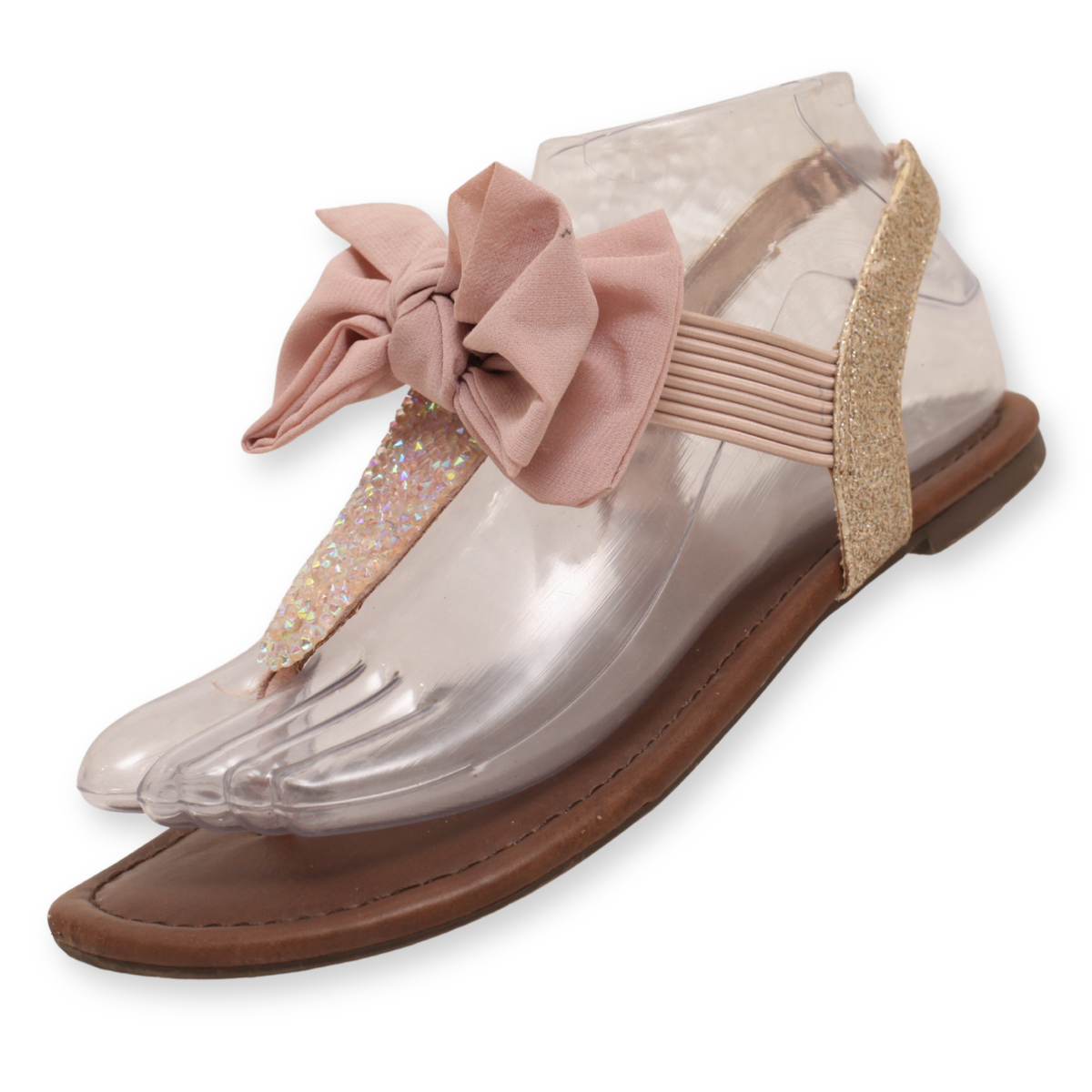 Material Girl Bow Strap Sandal