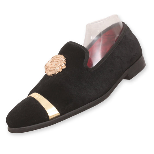 Elanroman Men's Velvet Loafer