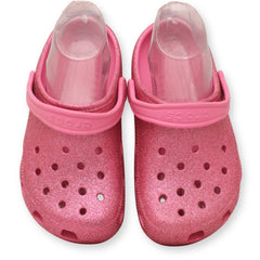 Crocs Kids' Classic Glitter Clogs
