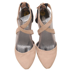 Dr. Scholl's Pointed Toe Criss-Cross Strap Pumps