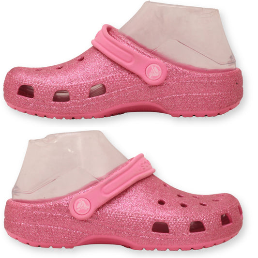 Crocs Kids' Classic Glitter Clogs