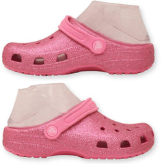 Crocs Kids' Classic Glitter Clogs