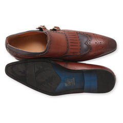 Men's Double Monk Strap Shoes