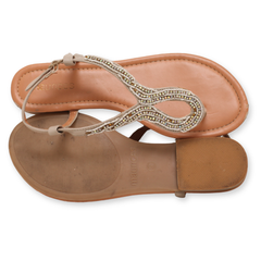 Maurices Women's Flat T-Strap Sandal