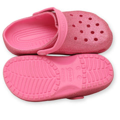 Crocs Kids' Classic Glitter Clogs