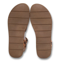 Indego Printed Strap Sandals