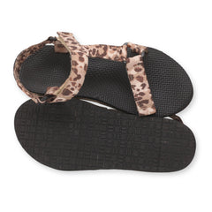 Women's Open-toe Animal Print Sandal
