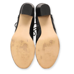 FIRENZE LaceUp Block Heels