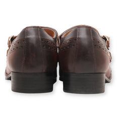 Men's Double Monk Strap Shoes