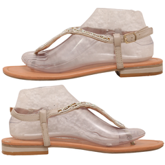 Maurices Women's Flat T-Strap Sandal