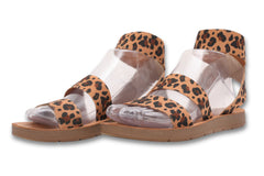 Indego Printed Strap Sandals