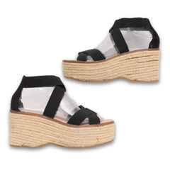 Justfab Wedge woven Rope Platform Sandals