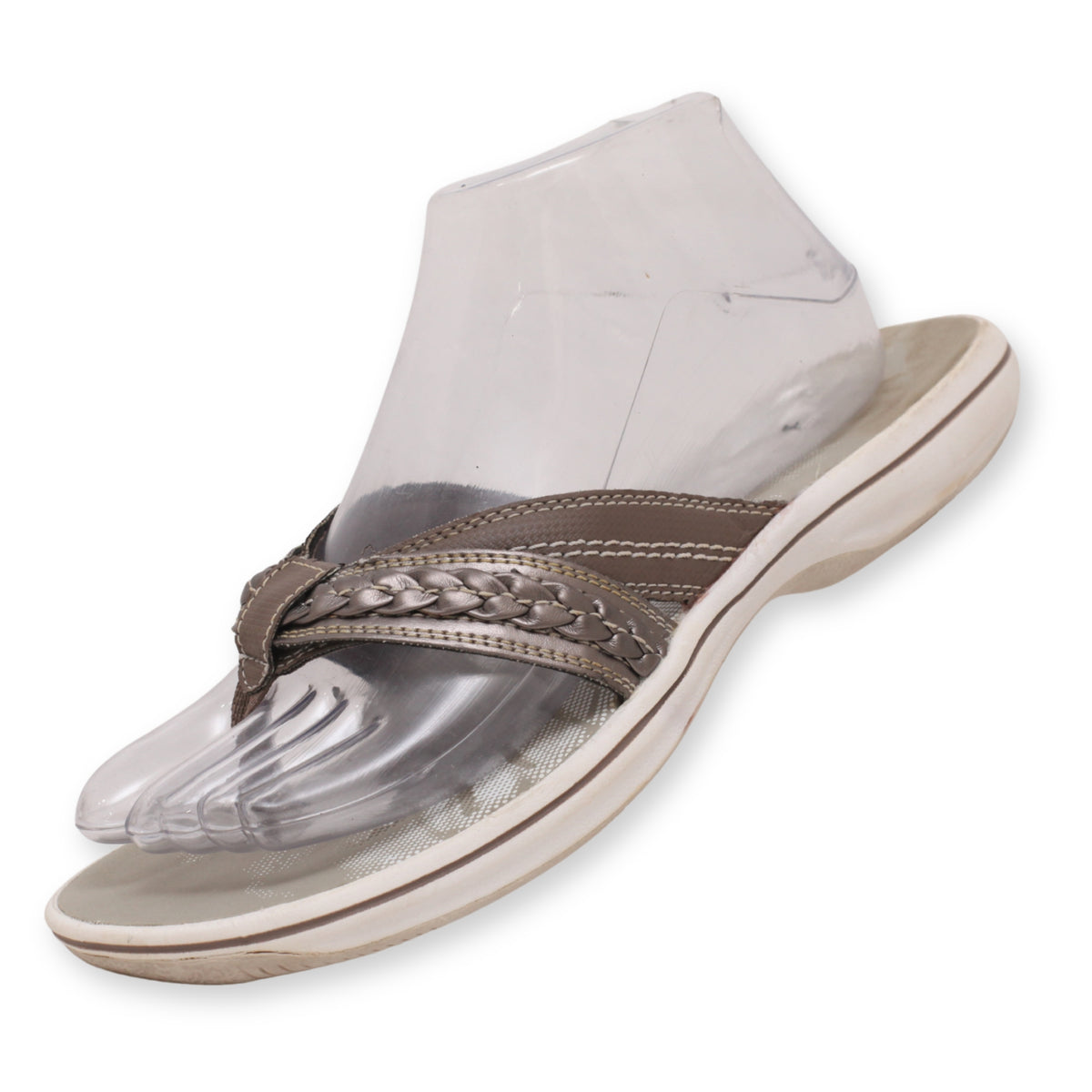 Clarks Women's Braid Strap Slippers