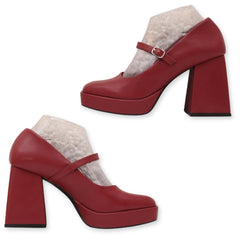 MONKI VEGAN Block Heel