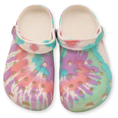Crocs Classic Tie-Dye Graphic Clog