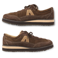AIRWALK Creepers Brown Suede Corduroy Skate Sneakers