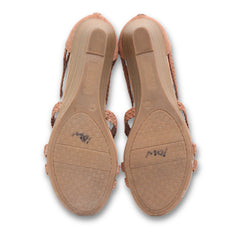 Braided Straps Zipper Sandal By "Dexflex Comfort"