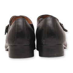 Men's Buckle Strap Oxford Dress Shoes