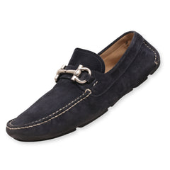Salvatore Ferragamo Men's Suede Driving Loafers