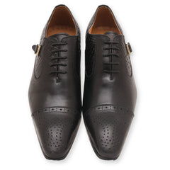 Men's Buckle Strap Oxford Dress Shoes