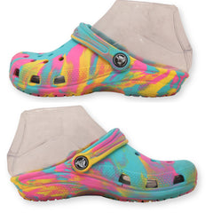 Crocs Classic Marbled Kids Clogs