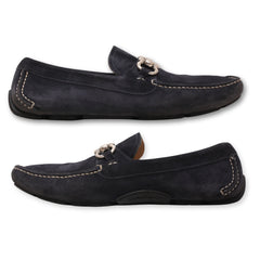 Salvatore Ferragamo Men's Suede Driving Loafers