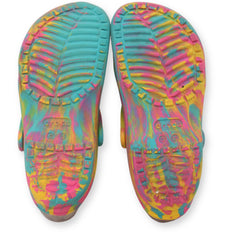 Crocs Classic Marbled Kids Clogs