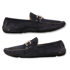 Salvatore Ferragamo Men's Suede Driving Loafers
