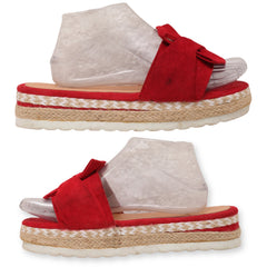 Women's Open-Toe Platform Slipper