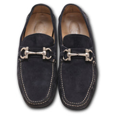 Salvatore Ferragamo Men's Suede Driving Loafers