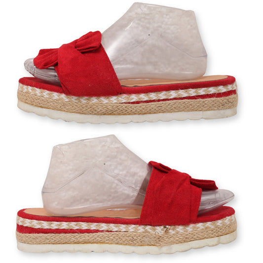 Women's Open-Toe Platform Slipper